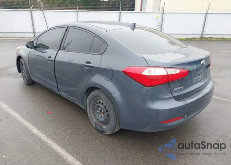 2015 Kia Forte Lx из США, поврежденный, VIN KNAFX4A63F5337934